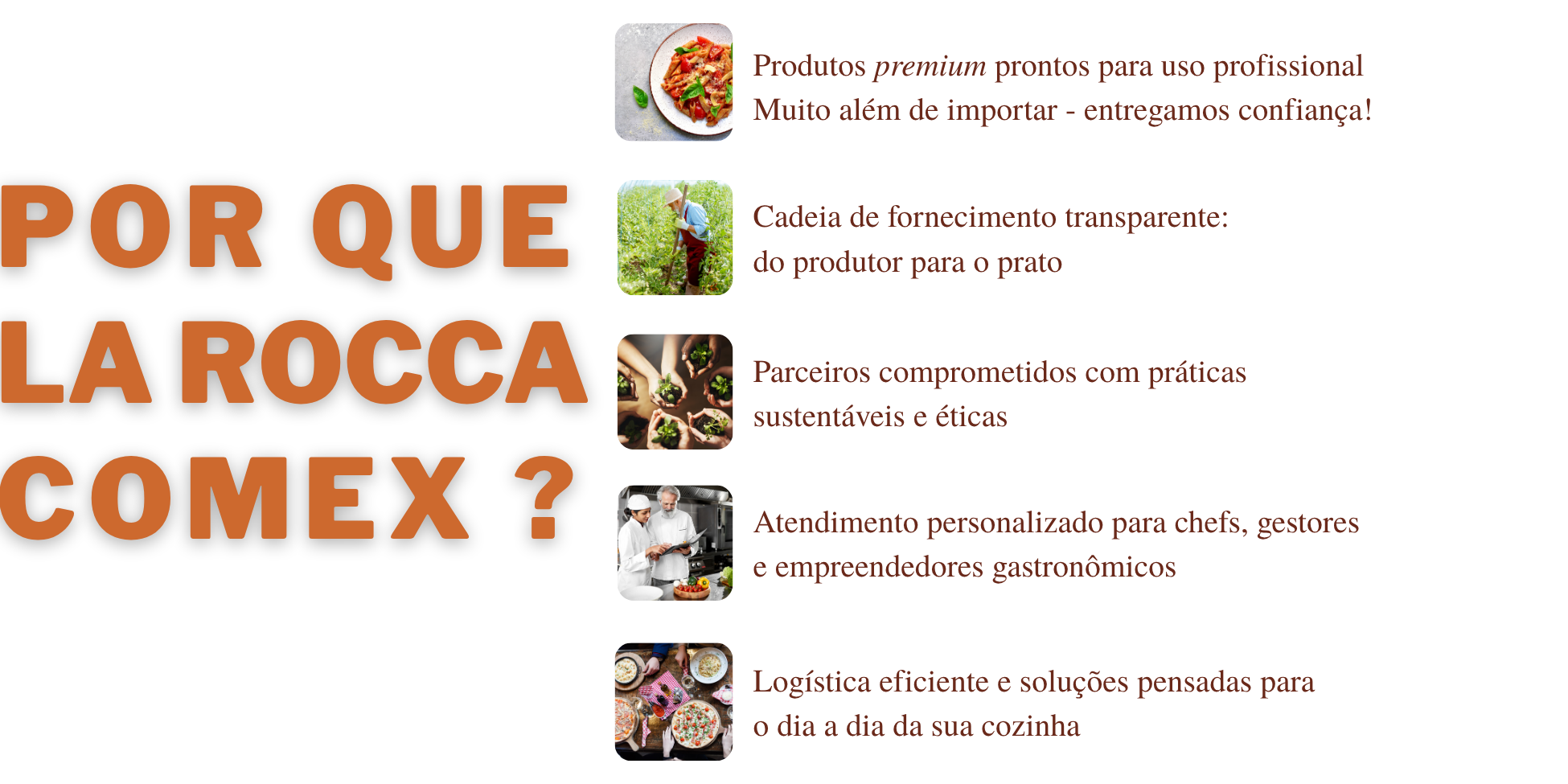 Por que a La Rocca Comex